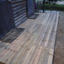 오금로219(방이고분군) | 공원 방부목 나무 데크 설치 업체 발판 작업 문의