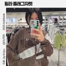 봄여성바람막이 점퍼 후기 휠라 플래그자켓 실착