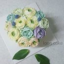 라온 플라워 케이크 이미지