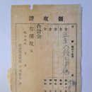 지세할(地稅割) 영수증(領收證), 광주군 오리 지세할 5원 87전 (1935년) 이미지