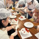 크리스마스 케이크 만들기 이미지