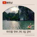 베트남 하이퐁 깟바 2박 3일 여행 경비 비엣젯 항공권 포함 80만원