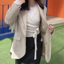 온앤온 브이넥 니트 내돈내산 후기, 랩 뷔스티에 조끼 하객룩 코디 팁