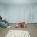 임광세탁 | 일산블라인드 커튼 후곡마을10단지 거실 쉬폰 비침없는 시공후기