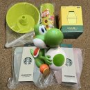 바나나우유 | 스타벅스 실리콘푸드백 l CGV 요시팝콘통 l 이마트 홈런볼컵 바나나우유컵 실물후기