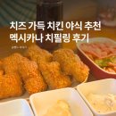 멕시카나 | 야식 추천 치킨 뭐 먹지? 100% 자연산 모짜렐라 치즈 가득한 멕시카나 치필링 솔직 후기