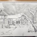 연필풍경스케치 (초급) 이미지