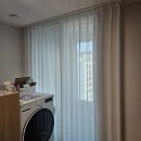 민락센트럴아파트경로당 | [의정부 커튼]의정부역 센트럴자이&amp;위브캐슬 : 드레스룸의 변신! 답답함 없는 린넨 쉬폰커튼 시공 후기