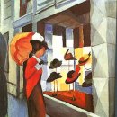 새롭게 사랑하는 기쁨으로 - August Macke 이미지