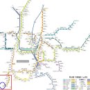 부산 미래지하철 노선도(모든계획과 지선,등을 모두 포함함) 이미지