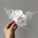 소마네일 | 소마달 본식부케 후기 (실크드레스+호접난+에델바이스)