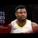 Zion Williamson 30 pts 9 rebs 5 asts vs Lakers 23/24 season 이미지