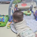 기타놀이 | 6개월 아기 음악 놀이 스킵합 유아용 팜스탠드 아보카도 기타