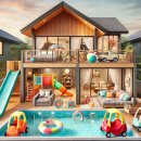 큐브스타 풀빌라 | 경주 키즈 풀빌라와 독채 펜션 큐브스타에서의 가족 여행 후기