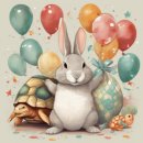 토끼와거북이 이미지