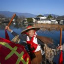 안휘성 황산, 새봄을 맞는 무형문화재 민속 이미지