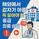 빛고을응급환자이송센터 | 해외에서 갑자기 아플 때, 꼭 알아야 할 응급 의료 상담법