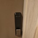 군산엑스마트알지 | 수송동열쇠집 군산 한라비발디 아파트 sync sp-7000 푸시형 도어락 열쇠 설치