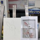 세븐일레븐노원공릉그린 | [서울/노원구] 공릉 누구나의미술 / 모델링 페이스트로 토끼 그림 그린 성인 취미 미술 1:1 맞춤 수업 후기