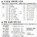 수난감실 성체조배 및 성삼일 전례 안내 이미지