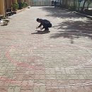 석곶체육관 | 민속라인마킹/경기도 파주시 석곶초등학교,과녘놀이...사방치기,오징어놀이,우리고요 전통민속놀이 후기 :)