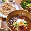 병산골칼국수 | 정관 병산골 메밀상회 벚꽃뷰 해운대cc근처 점심 메밀막국수 수육 내돈내산