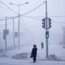 세계에서 가장 추운 마을 오이먀콘(러시아 사하공화국 오이먀콘스키 지역 작은 마을) 이미지