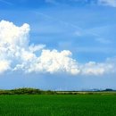 대부도 파란하늘 이미지