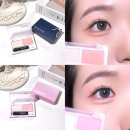 [OHSOPH] 오소프 더블 업 듀얼 애교살 섀도우 팔레트 솔직 후기 및 발색샷 01 플레르 코랄, 02 베리떼핑크