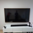 다산18통(플루리움1단지) | [경기 남양주시 다산플루리움5단지 504동] 75인치 / 콘크리트 벽면 / 타공 시공 + 슬립형 자리...