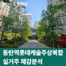 동탄역롯데드림캐슬공인중개사사무소 | [동탄아파트리포트] 동탄역롯데캐슬 주상복합 실거주 체감분석