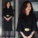 이부진, 호텔신라 주총 패션…우아한 블랙 룩+골드 포인트 '눈길' 이미지