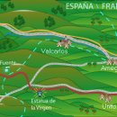 산티아고 순례길 33코스 지도 이미지
