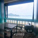장미펜션 | [태안] 어은돌 해수욕장이 코앞에 오션뷰 테라스 숙소 #장미펜션, 바베큐 후기