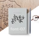 펜 캘리그라피 이미지