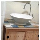 세면대장과 거울걸이대, 욕실커튼 설치, 샤워봉 설치 셀프 욕실리폼,욕실리모델링 제2탄-세면대장 만들기!~ 이미지