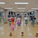 하와이 훌라댄스 중급반 | 건강에도 좋은 다산2도 주민센터 훌라중급반에서 오늘 공연연습