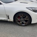 양산판금도색 전문에서 스팅어 자차 수리 후기