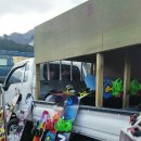 시냇물과 눈꽃세상 이미지