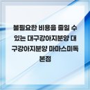 행복한강아지 | 불필요한 비용을 줄일 수 있는 대구강아지분양 대구강아지분양 마마스미독 본점