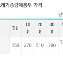 전용용기+ 납부필증 이미지
