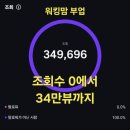 워킹맘 쿠팡파트너스 부업 3개월 후기, 조회수 0부터 34만뷰까지