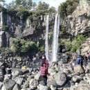 정방폭포 이미지