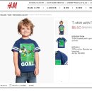 H&amp;M 키즈보이(2y~10y) 반팔티, 반바지 50% 할인 (이쁜티가 6.5불이에요~*^^*) 이미지