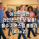 라인댄스 중급A | 이것만 알면 라인댄스 초보 탈출! 필수 기본스텝 총정리 (A to Z)