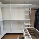 아델리움＆로제비앙아파트경로당 | 광주시스템행거 서구 금호동 아델리움로제비앙 ㄱ+ㄱ자형 드레스룸