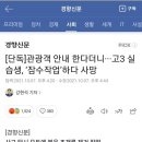 관광객 안내 한다더니···고3 실습생, ‘잠수작업’하다 사망 이미지