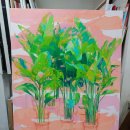 그림이 풍경이 되는 유화 이미지