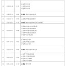 🔥제 8회 송파구청장배 댄스스포츠대회(11.03) 타임테이블 이미지