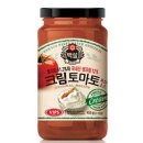 백설 크림토마토파스타 소스로 만드는 리조또 요리에요! 이미지